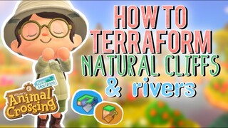 How to Terraform: Natural Cliffs & Rivers + Heart Pond Tutorial!!