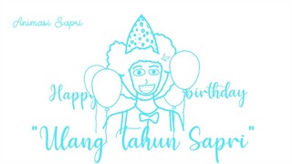 Kartun lucu - Hari ulang tahun | animasi sapri