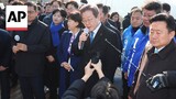 South Korean opposition leader Lee Jae-myung stabbed during Busan visit
