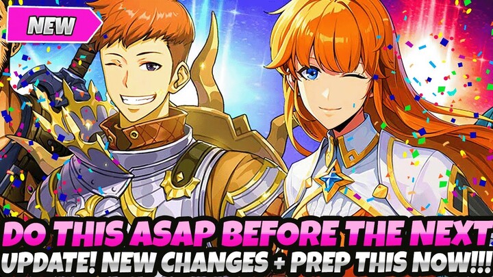 *DO THIS RIGHT NOW BEFORE THE NEXT UPDATE DROPS!* NEW CHANGES + PREP THIS NOW (Solo Leveling Arise)