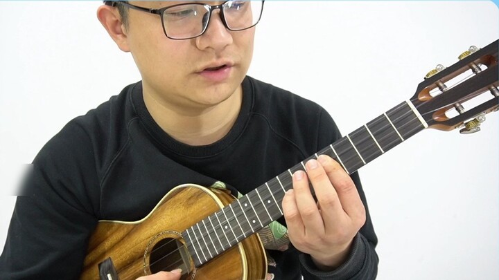 [Doraemon] Ukulele fingerstyle Doraemon theme song (prelude) with instruction