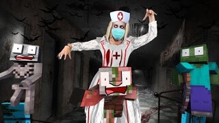 monster school : Escape Hospital Horror & Funny Challenge - Minecraft Animation