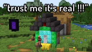 Hilariously FAKE Minecraft Speedruns...