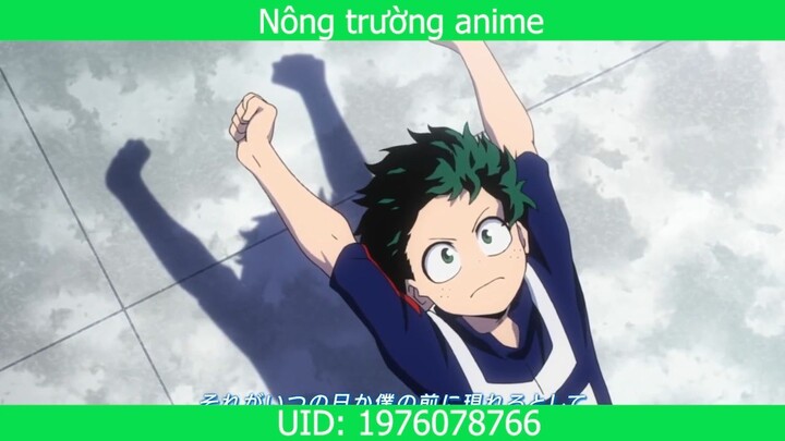 My Hero Academia - Khai mạc 2 | Dấu hiệu hòa bình #anime #schooltime