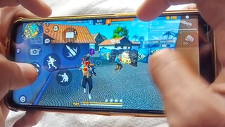 REALME NARZO 20 PRO FREE FIRE GAMEPLAY TEST 4 FINGER CLAW HANDCAM M1887 ONETAP HEADSHOT 90HZ DISPLAY