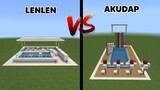 Aku & @AKUDAP Battle Membuat Kolam Renang! - Minecraft Indonesia