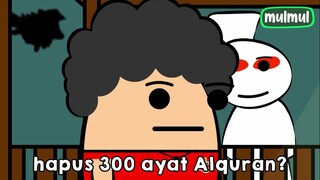 Hapus 300 Ayat Alquran