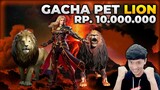 SAYA TOP UP SENILAI RP 10.000.000 GACHA SKIN PET LION , WOW SANGAR BANGET SKINNYA !! - PUBG MOBILE