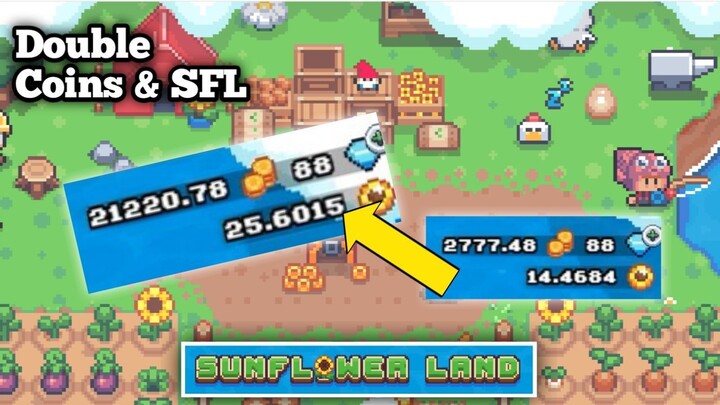 CARA DAPAT BANYAK KOIN DAN TOKEN SFL DI SUNFLOWER LAND INDONESIA part 5