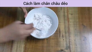 hướng dẫn cách nặn chân châu