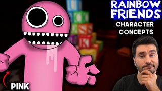 What Needs To Be In Rainbow Friends | Pink | Roblox | Character Concepts