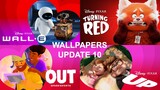 Pixar Wallpapers on Disney+ | Update 10: Turning Red, Valentine's Day, & More