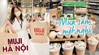 Hồ hởi hội ngộ Schannel, mua sắm mệt nghỉ ở MUJI đầu tiên tại Hà Nội | Hạnh Chee