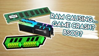 Faulty or Dead RAM Memory - PC Troubleshooting # 2