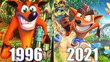 Evolution of Crash Bandicoot Games [1996-2021]
