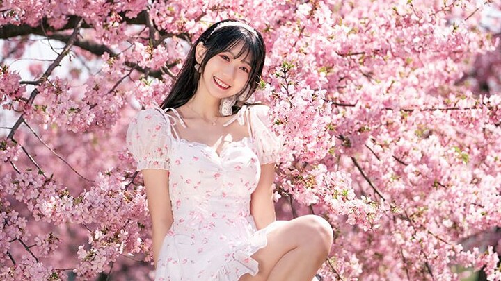 The skirt under the cherry tree | Bo Meow | or your smile is the cutest