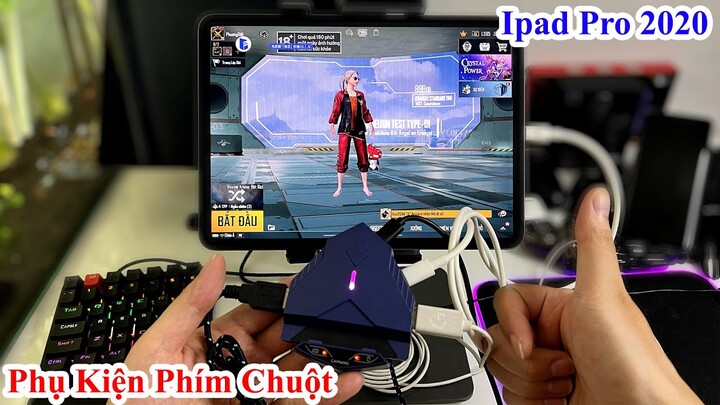 LingZha 3 - Trải Nghiệm PUBG Mobile Chơi Bằng Bàn Phím Chuột Ipad Pro 2020
