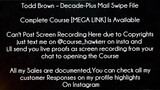 Todd Brown Course Decade-Plus Mail Swipe File Download