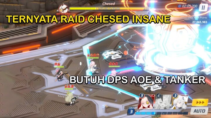 Hayukk Kita Gasskan Main Raid Chesed Insane- Blue Archive Indonesia