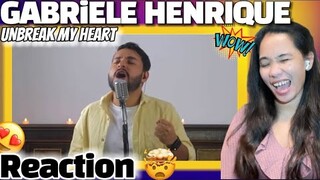 WHAT A LOVELY VERSION!!! TONI BRAXTON UNBREAK MY HEART GABRIEL HENRIQUE REACTION