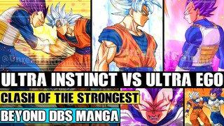 Beyond Dragon Ball Super: Mastered Ultra Instinct Goku Vs Ultra Ego Vegeta! Clash Of The Strongest