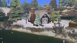 Christmas Cottage (NO CC) - TS4 [SPEED BUILD]