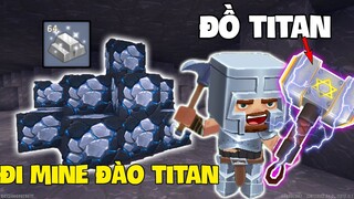 MINI WORLD SINH TỒN NÚI LỬA #3 | ĐI MINE ĐÀO QUẶNG TITAN SIÊU CỨNG VÀ CHẾ TẠO ĐỒ TITAN