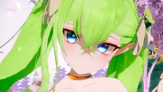 If you want to live a decent life, you must have some green on your head [Model display]
