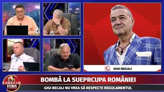 Gigi Becali a facut IN DIRECT ECHIPA FCSB cu Corvinul din SUPERCUPA ROMANIEI!