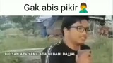 tulis apa yg ada di dahi Dajjal? Oya siapa yg tau