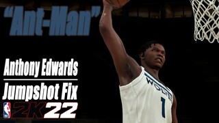 Anthony Edwards Jumpshot Fix NBA2K22