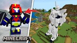 🤖HIGANTENG ROBOT NILIGTAS ANG VILLAGE sa Minecraft PE