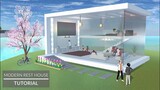Modern Rest House Tutorial 💕 | Sakura School Simulator | Kat-kat Gaming