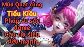 [ Vương Giả Vinh Diệu ] Múa quạt cùng loli Tiểu Kiều - Pháp sư cấu rỉa sốc damage siêu bá đạo