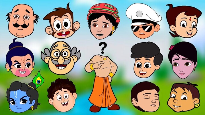 Chhota Bheem, Little Singham Shadow Puzzle || Latest Cartoon Game Video