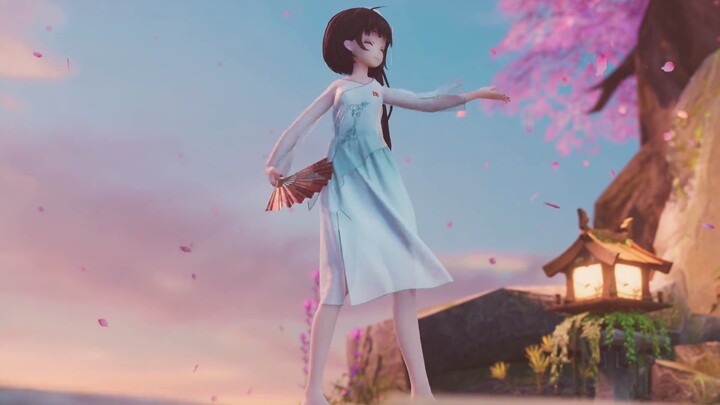 [Lingyuan MMD/fabric] There is faith in the spring breeze, and there is a time for flowers to bloom.