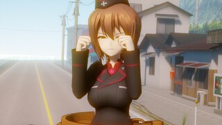 Angry Sister Nishizumi Maho (สาวปิ๊ง! ซิ่งแทงค์MMD)