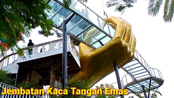 Jembatan Kaca Guci Tegal - Tangan Emas