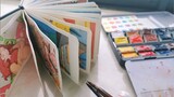 [Lật Màu Nước] Vẽ Sách Ghibli