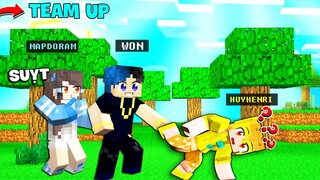 Mặp Doram TEAM UP Với WON BEDWARS TROLL SẤP MẶT Trong MineCraft