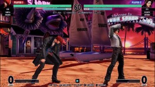 KOF15　京vs庵　拳皇ランクの超決戦　ライバル戦が熱すぎる