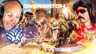 EX TOP-500 ROADHOG VS NEW GOLD PLAYERS IN OVERWATCH 2