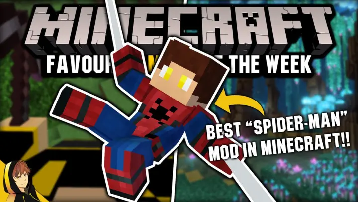 SWING LIKE SPIDERMAN, END CHANGES & NEW FIRST PERSON!!! | Minecraft - Favorite Mods of the Week [#1]
