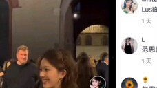 Saksikan Zhao Lusi mengajak anjingnya menonton pertunjukan di Milan Fashion Week di Tiktok.