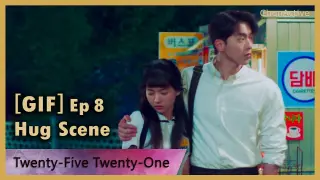 [GIF] Twenty Five Twenty One Episode 8 - Nam Joo Hyuk is Hugging Kim Tae Ri for 3 Minutes Straight