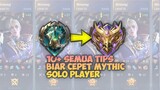 10+ Semua Tips Winstreak gw Biar Cepet ke Rank Mythic solo player di Mobile Legends