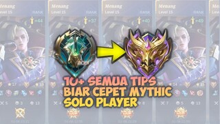 10+ Semua Tips Winstreak gw Biar Cepet ke Rank Mythic solo player di Mobile Legends