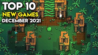 Top 10 NEW GAMES on Steam (December 2021 Release)