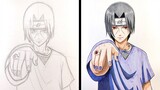 How to Draw Itachi Uchiha - [Naruto Shippuden]