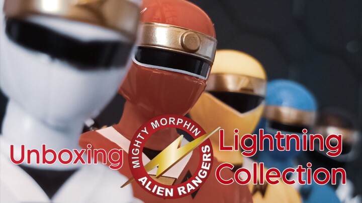 Unboxing Hasbro Lightning Collection Mighty Morphin Alien Rangers/Ninja Sentai Kakuranger